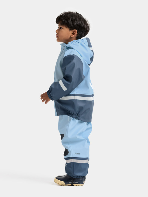Didriksons Boardman Gefüttertes Regenset, Light Sea Blue