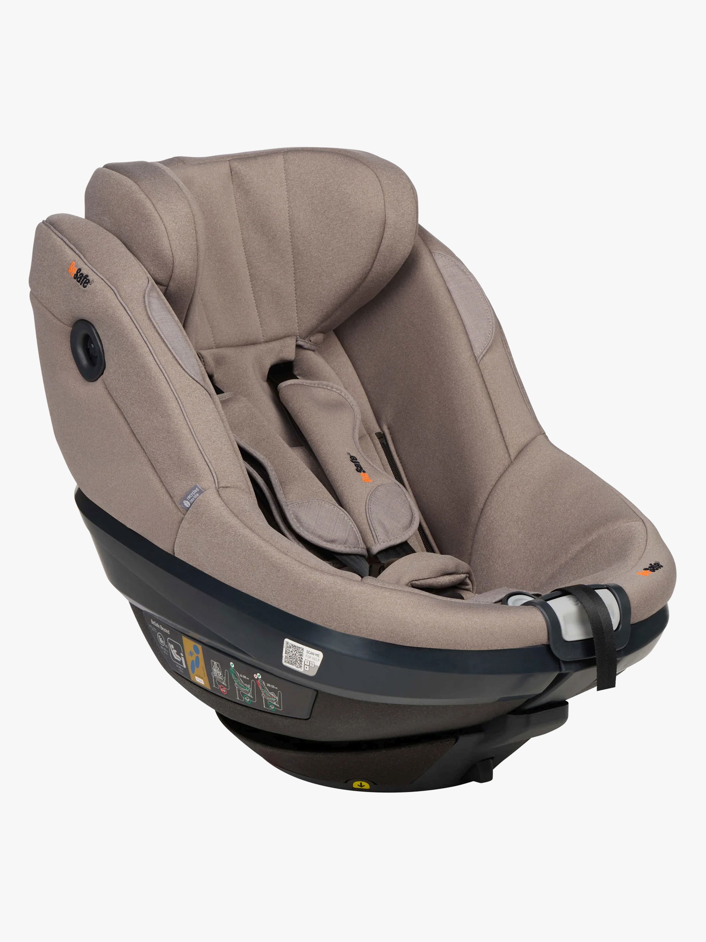 BeSafe Beyond² Kindersitz, Dark Sand Soft Breeze