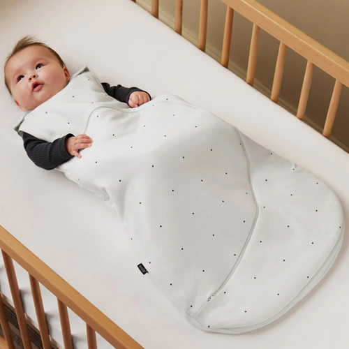 Snüz SnuzPouch Schlafsack 1.0 TOG, White/Dot