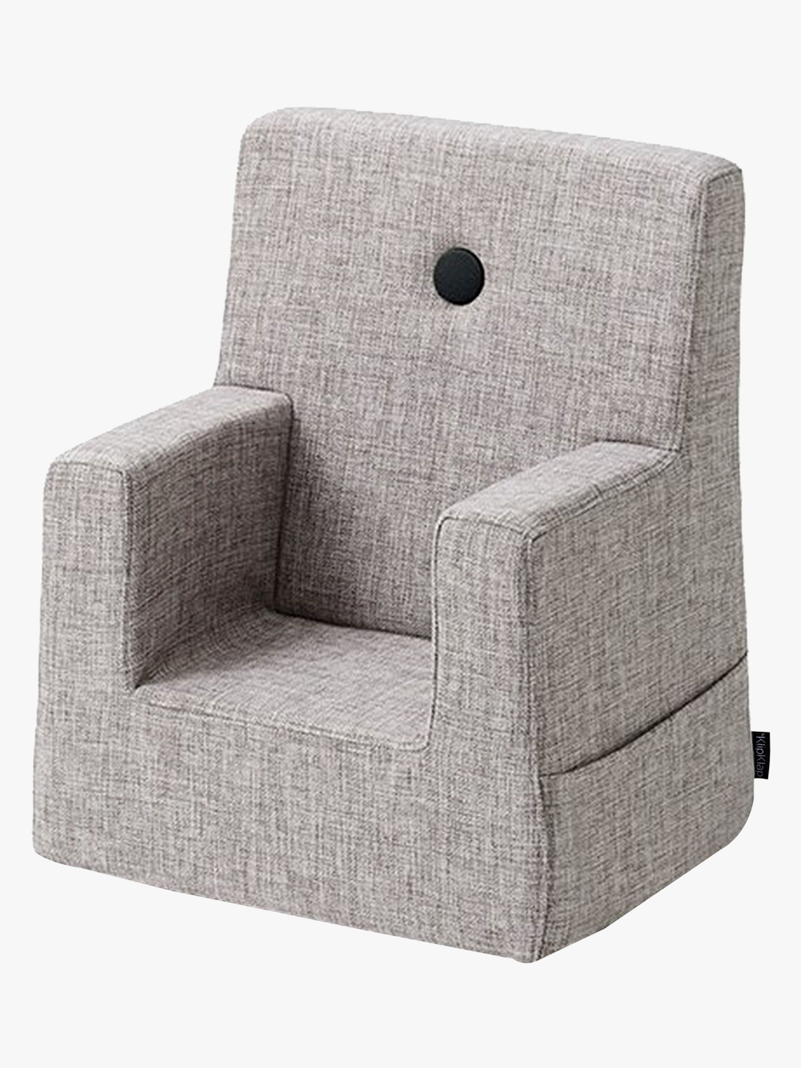 by KlipKlap Kids Sessel, Grau, Kindersessel