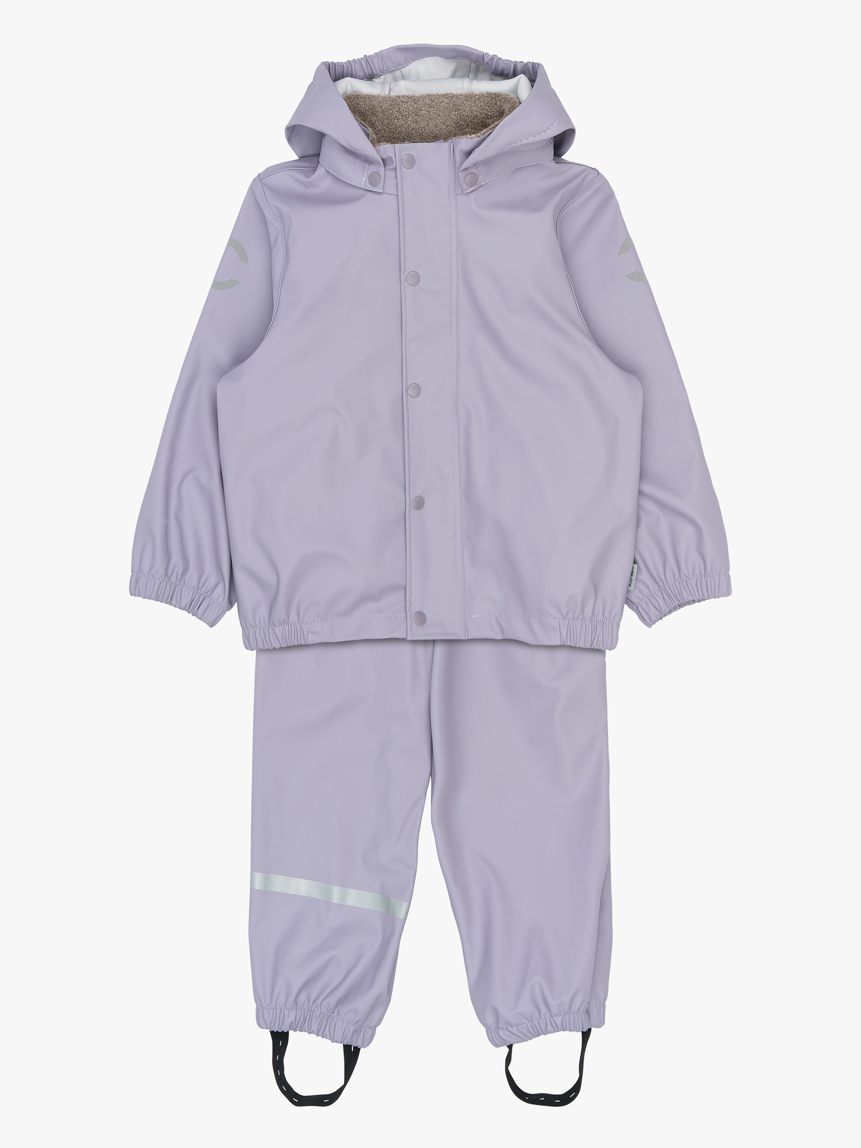 Mikk-Line Regenset mit Hosenträger, Lavender Gray, 110