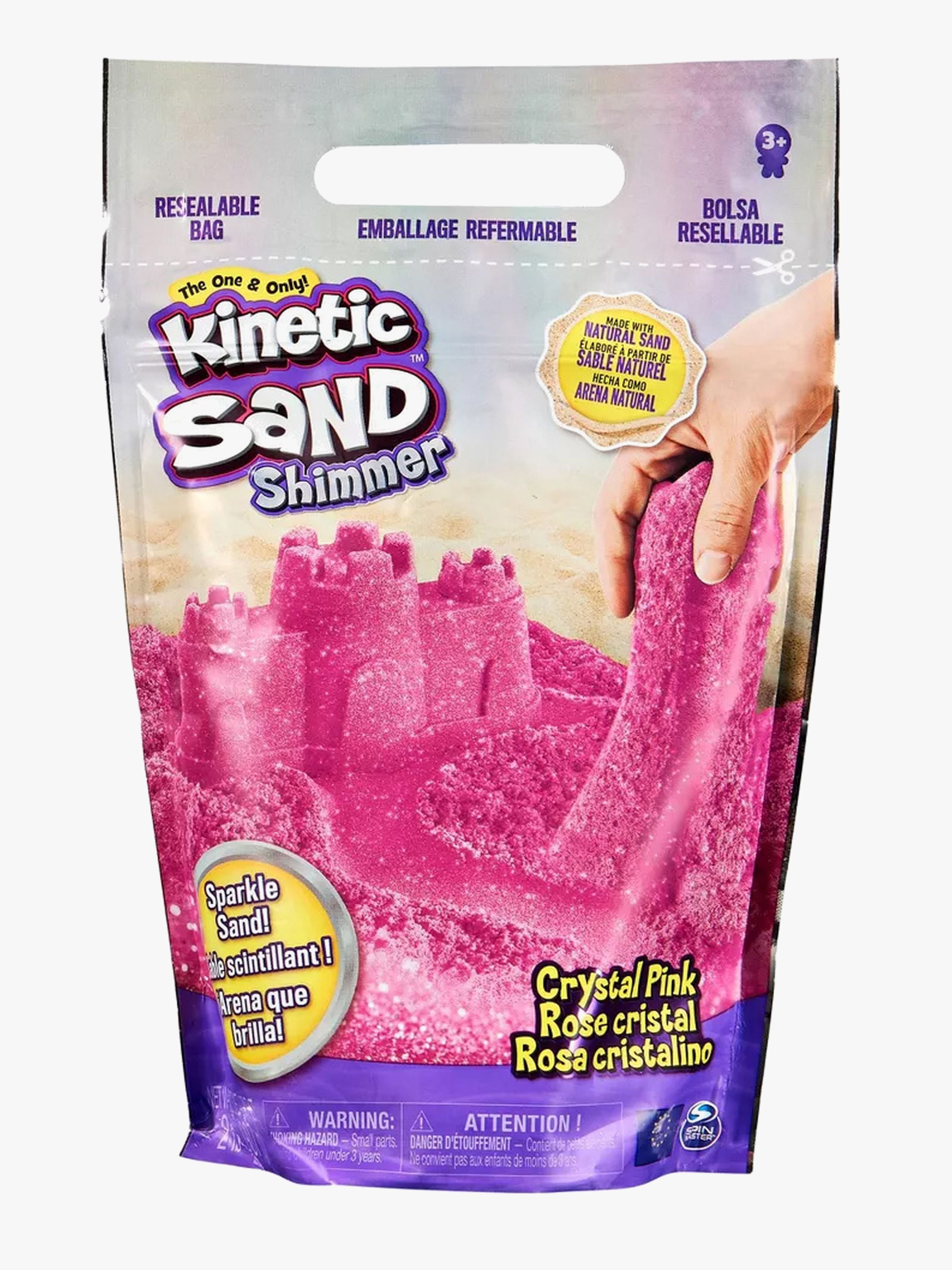 Glitzer-Sand 900 g, Rosa