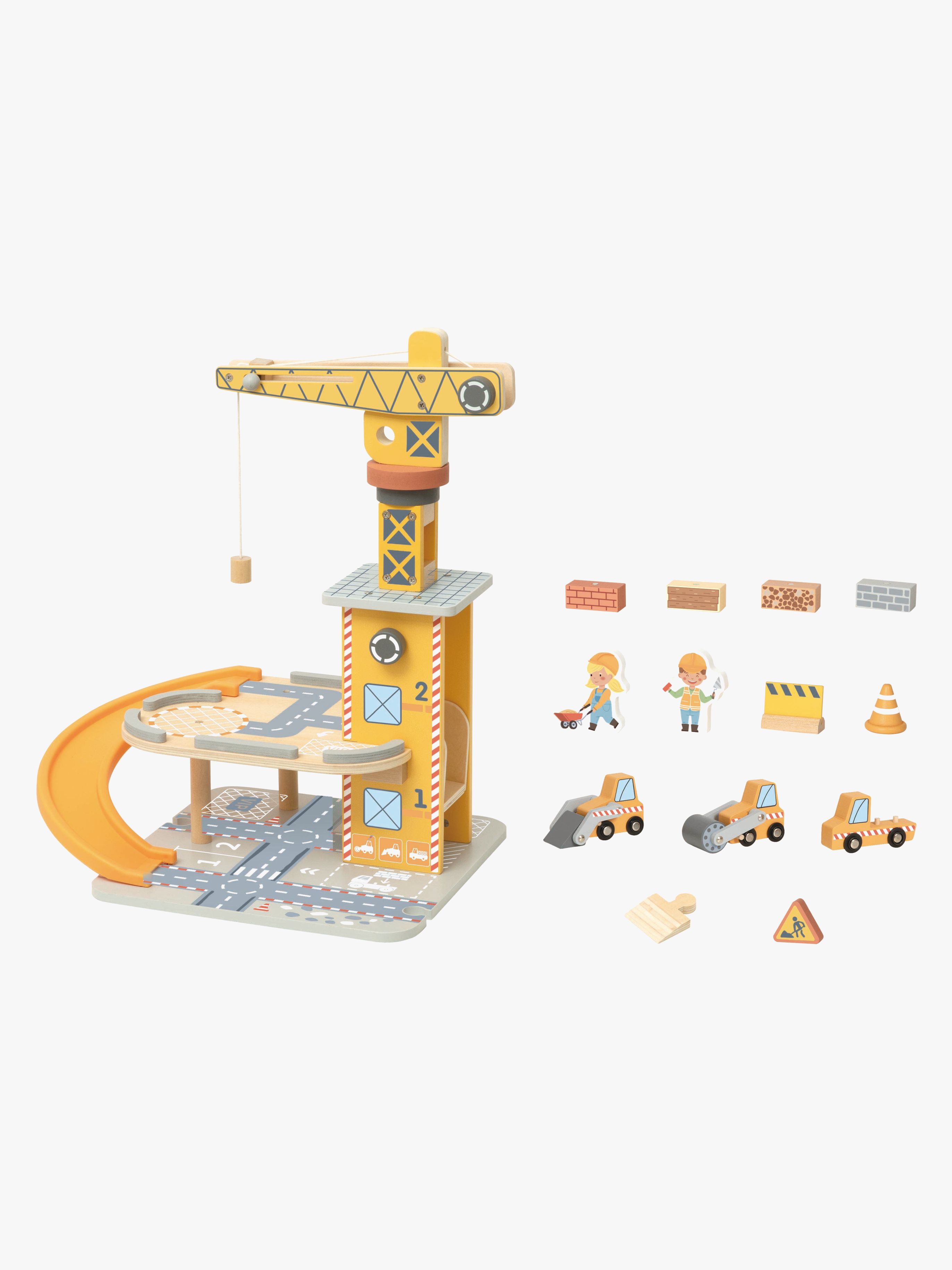 Tooky Toy Autorennbahn Port Crane
