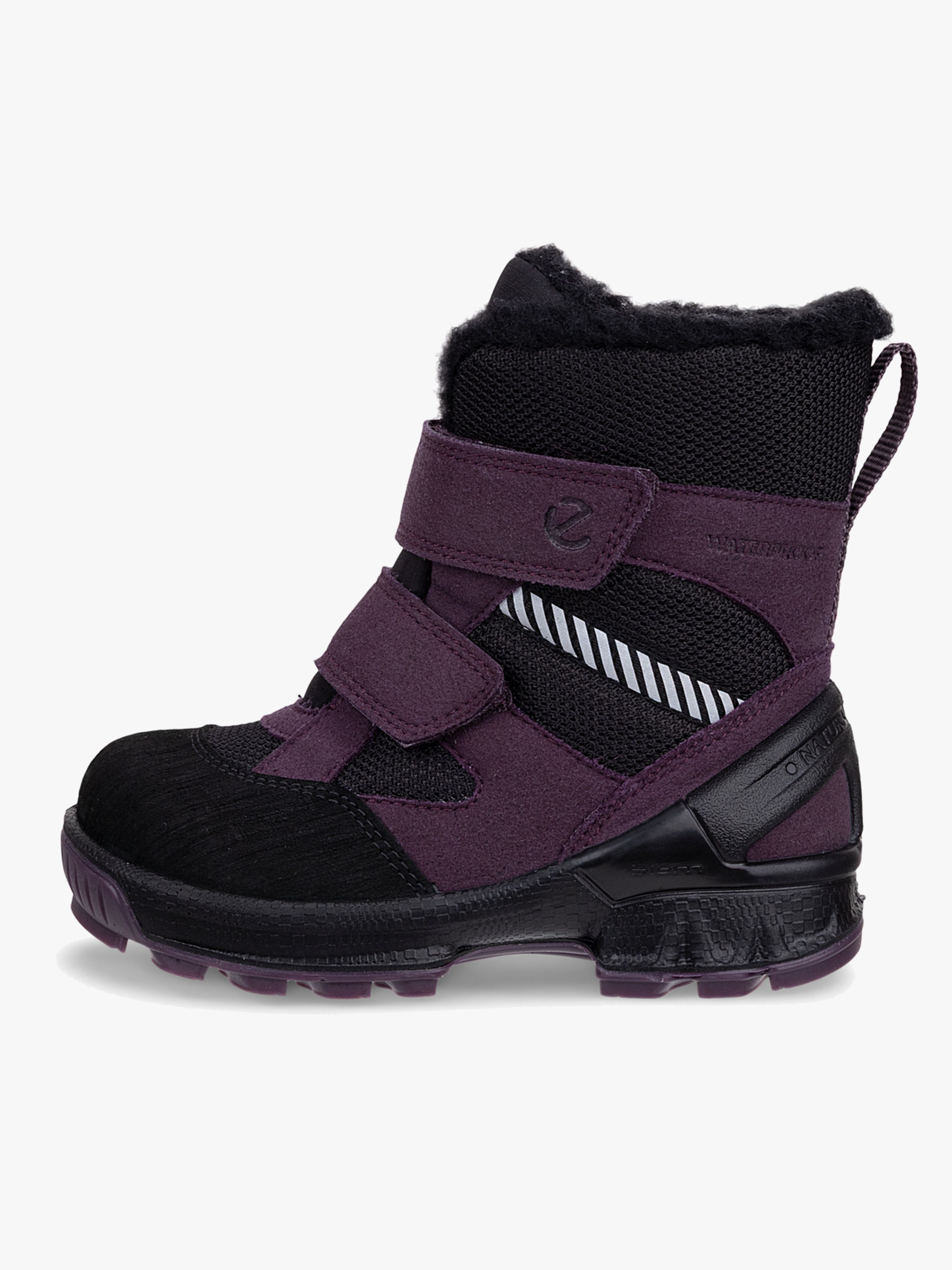 Ecco Biom Hike Infant Winterstiefel, Mauve/Black, 22