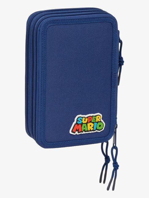 Super Mario Gefülltes Dreifach-Federmäppchen 37 Teile, Mamma Mia