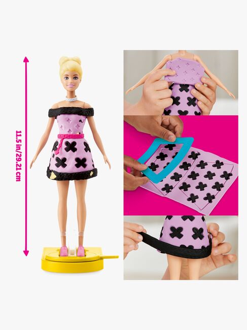 Play-Doh Barbie Knete mit Puppe Designer-Modenschau