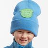Svea Big Felt Badge Mütze, Magic Blue