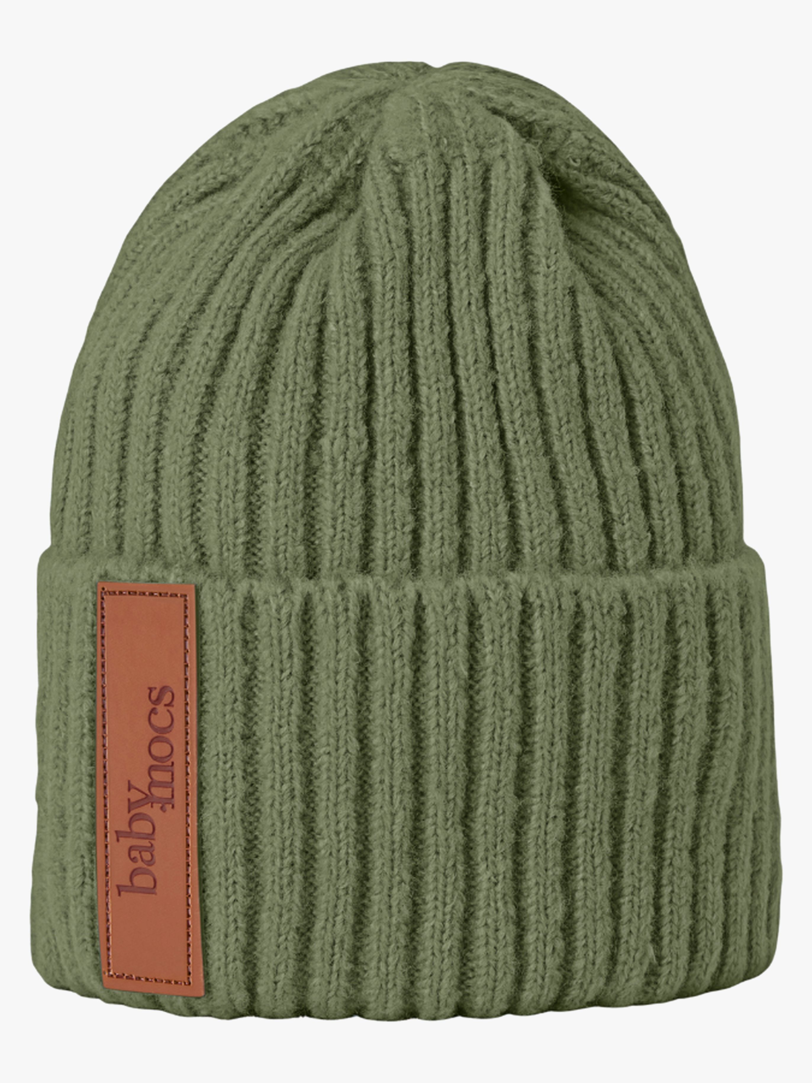 BabyMocs Strickmütze, Olive
