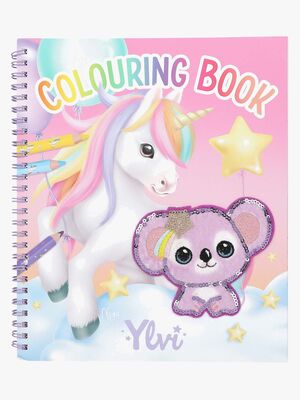 Ylvi Malbuch mit Pailletten