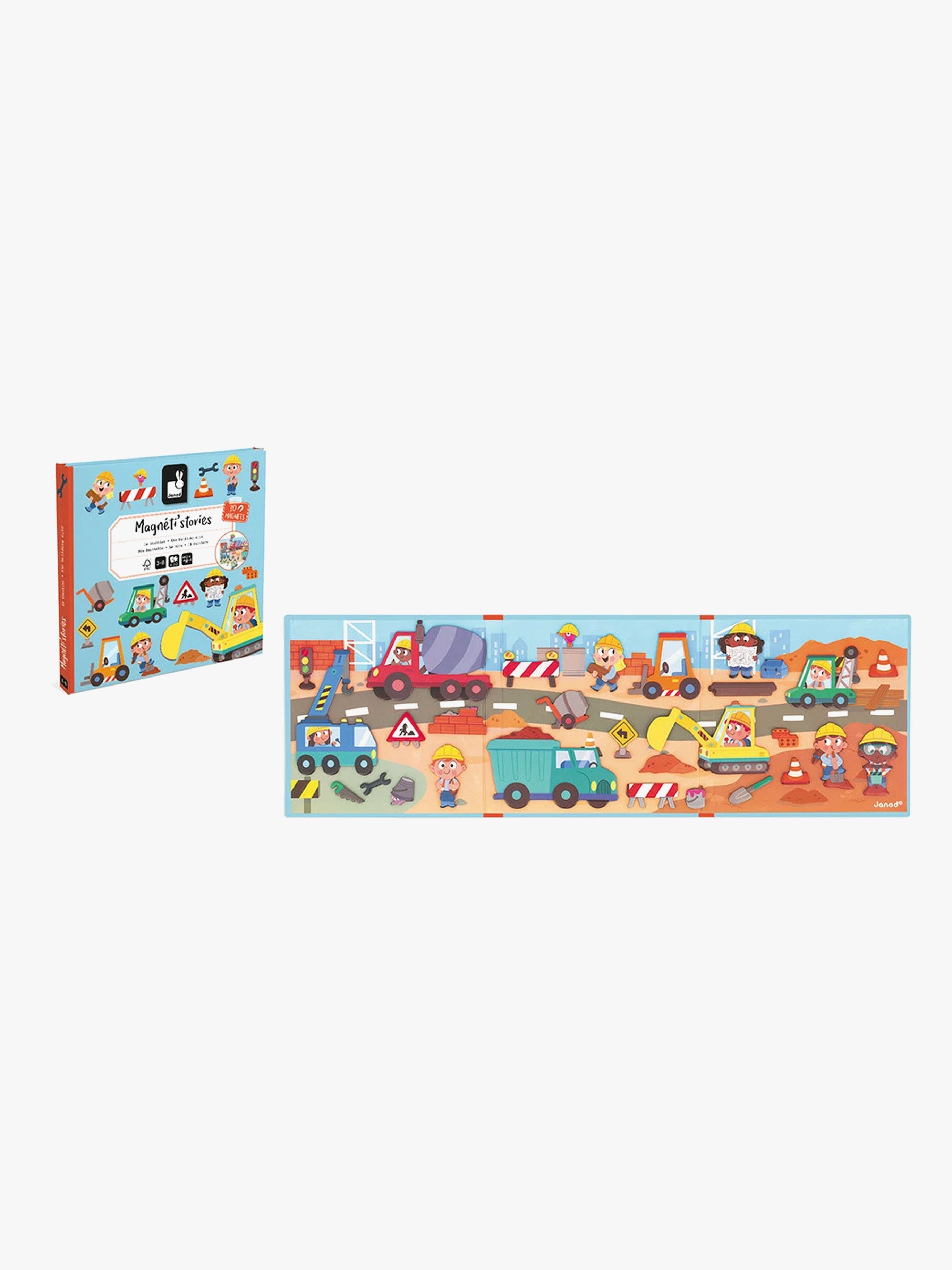 Magneti'Stories Magnet-Set Baustelle 30 Teile