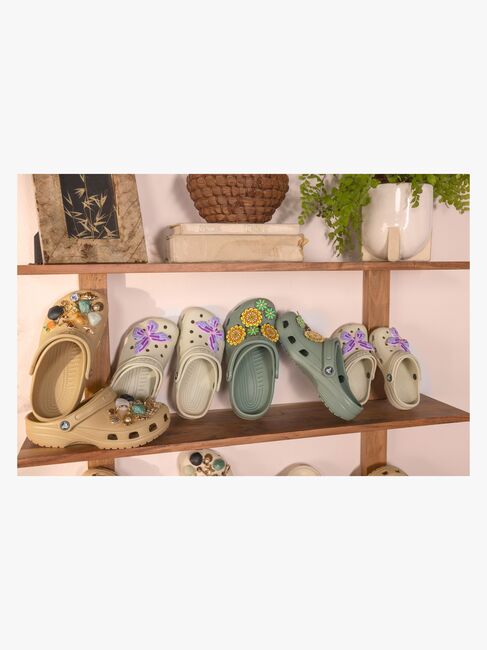 Crocs Classic Kids Sandalen, Bone