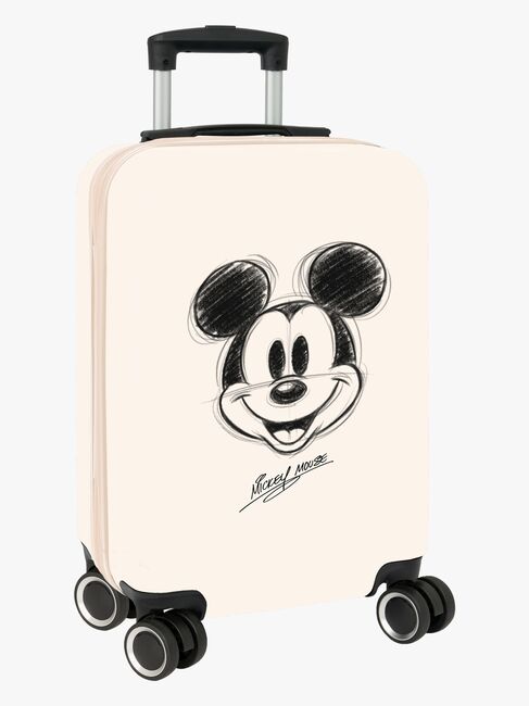 Disney Micky Maus Kabin Reisekoffer 40L, Weiß