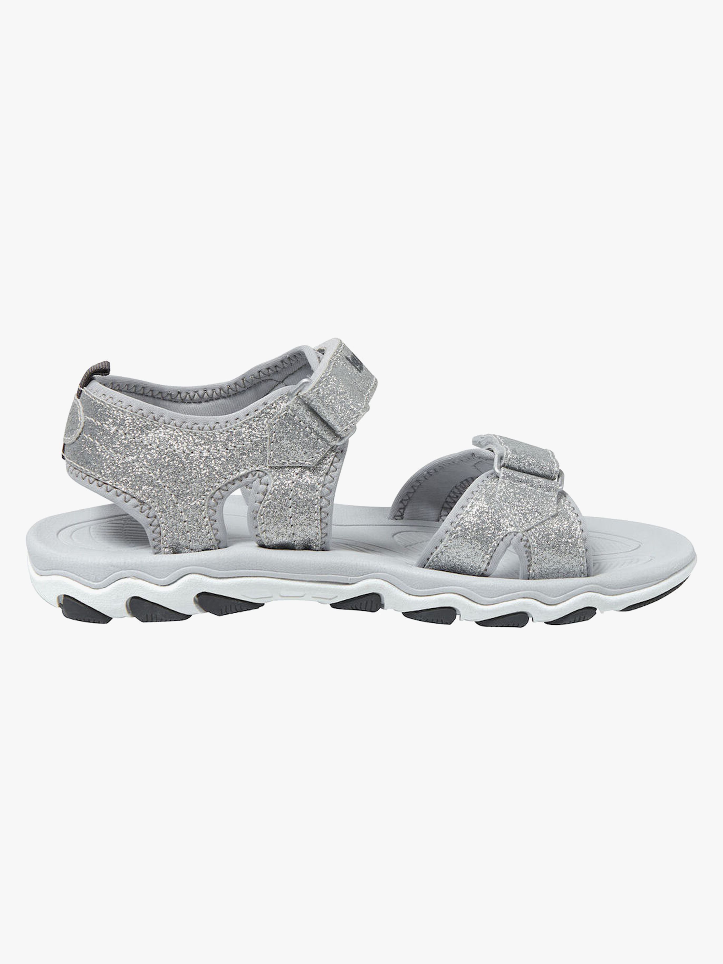 Glitzer Jr Kinder Sandalen, Silbern, 26