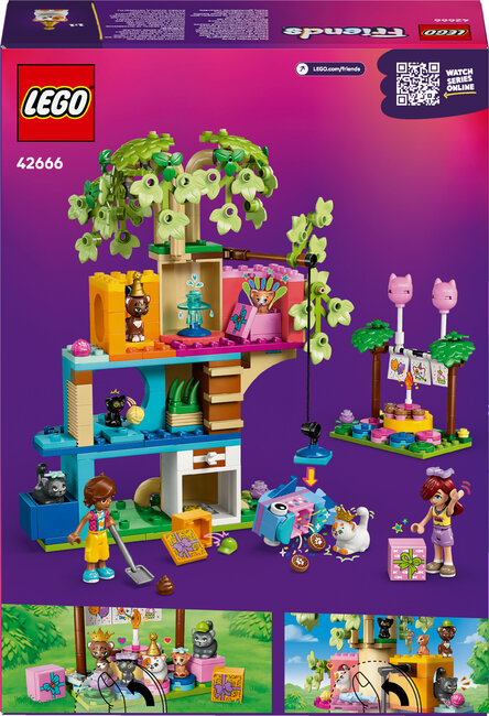 LEGO Friends 42666 Katzengeburtstagsparty & Baumhaus