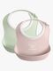 BabyBjörn Lätzchen Klein 2er Pack, Powder Green/Powder Pink