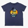 Rip Curl Arty SS Tee Groms T-Shirt, Blue Indigo