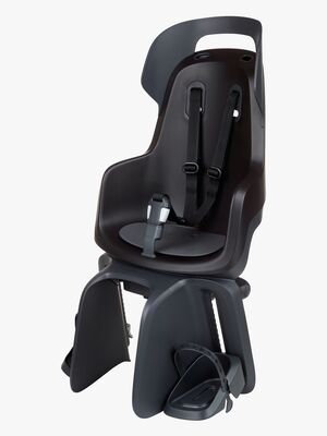 BoBike GO Maxi Neigbarer Rack Mount Fahrradsitz, Urban Black