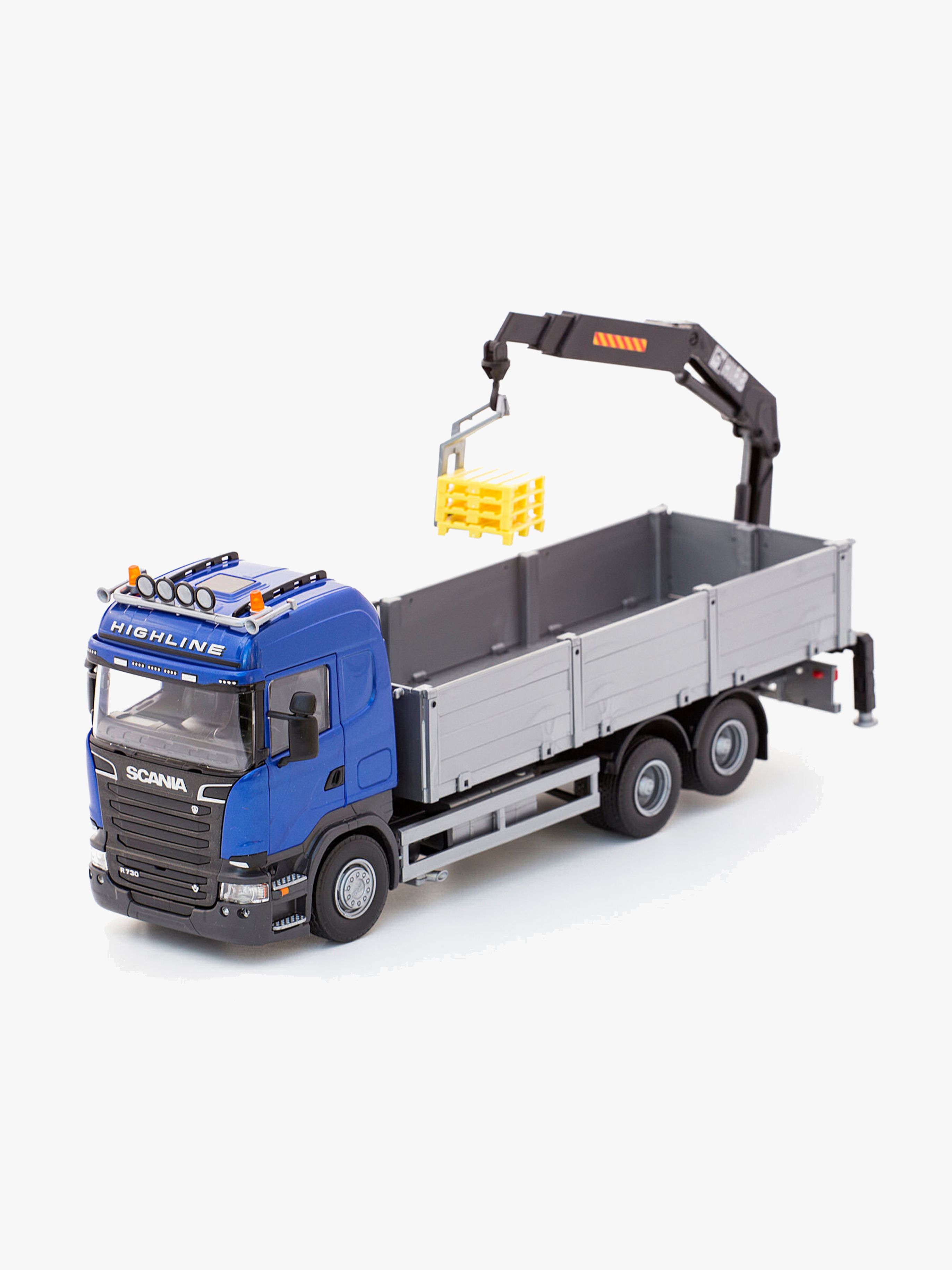Emek Fahrzeugkran Scania, Blau