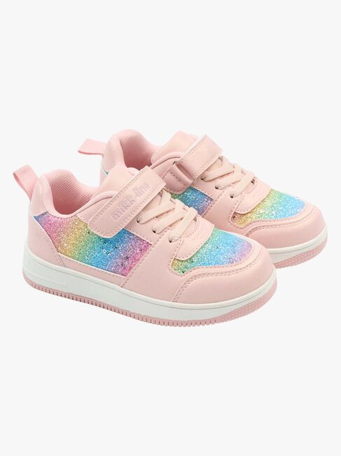 Mikk-Line Sneaker Glitzer, Adobe Rose