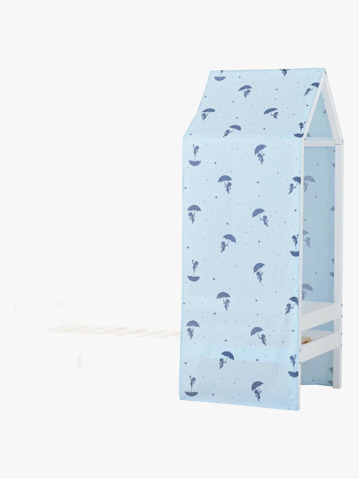 Hoppekids Ole Lukoie Bettvorhang 70x160, Blau