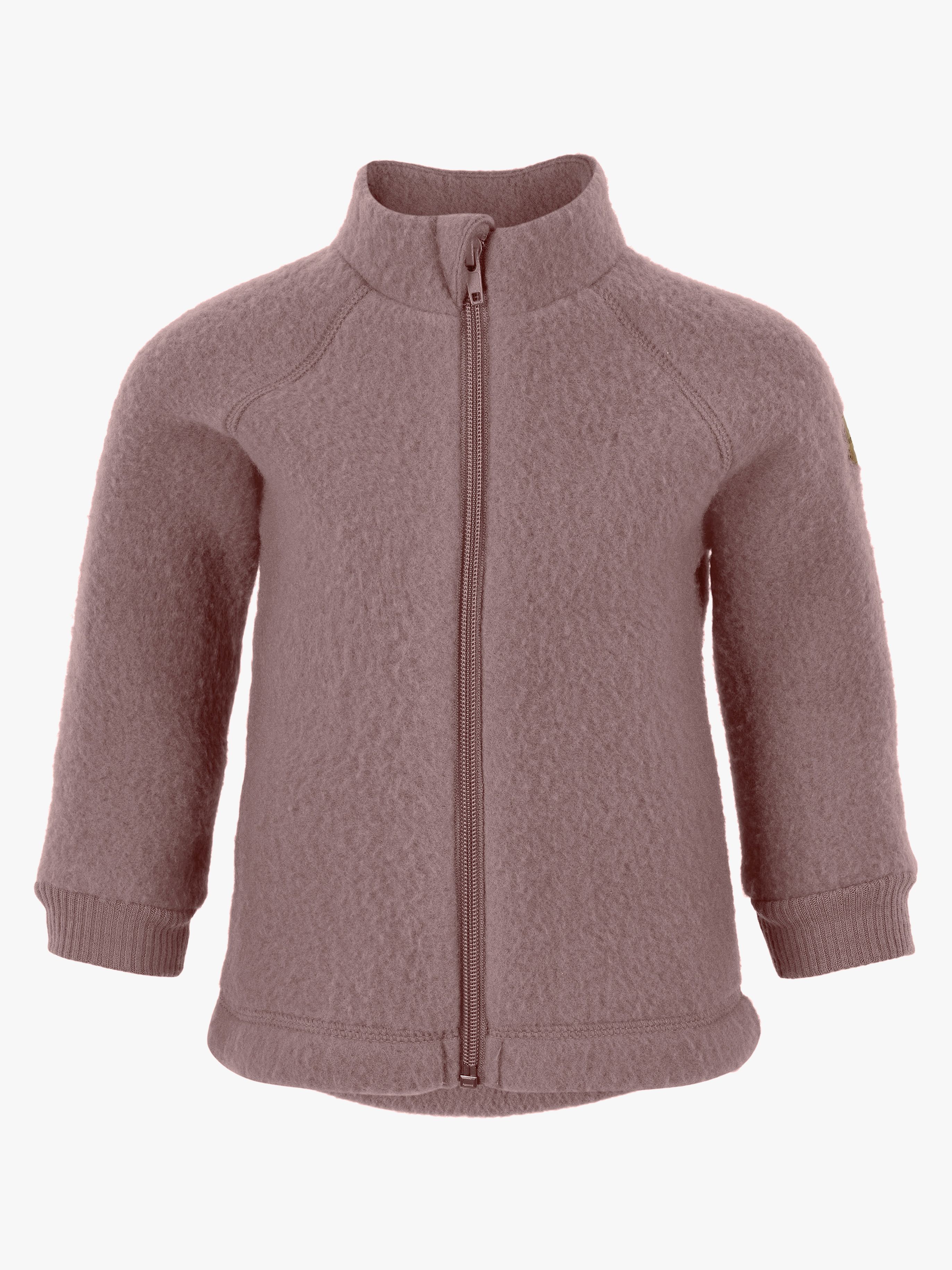 Mikk-Line Wollfilz-Jacke Kind, Twilight Mauve, 122