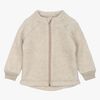 Mikk-Line Wollfilz-Jacke Kind, Melange Offwhite