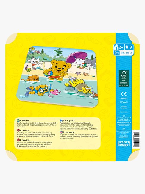Bamse Puzzle 9 Teile
