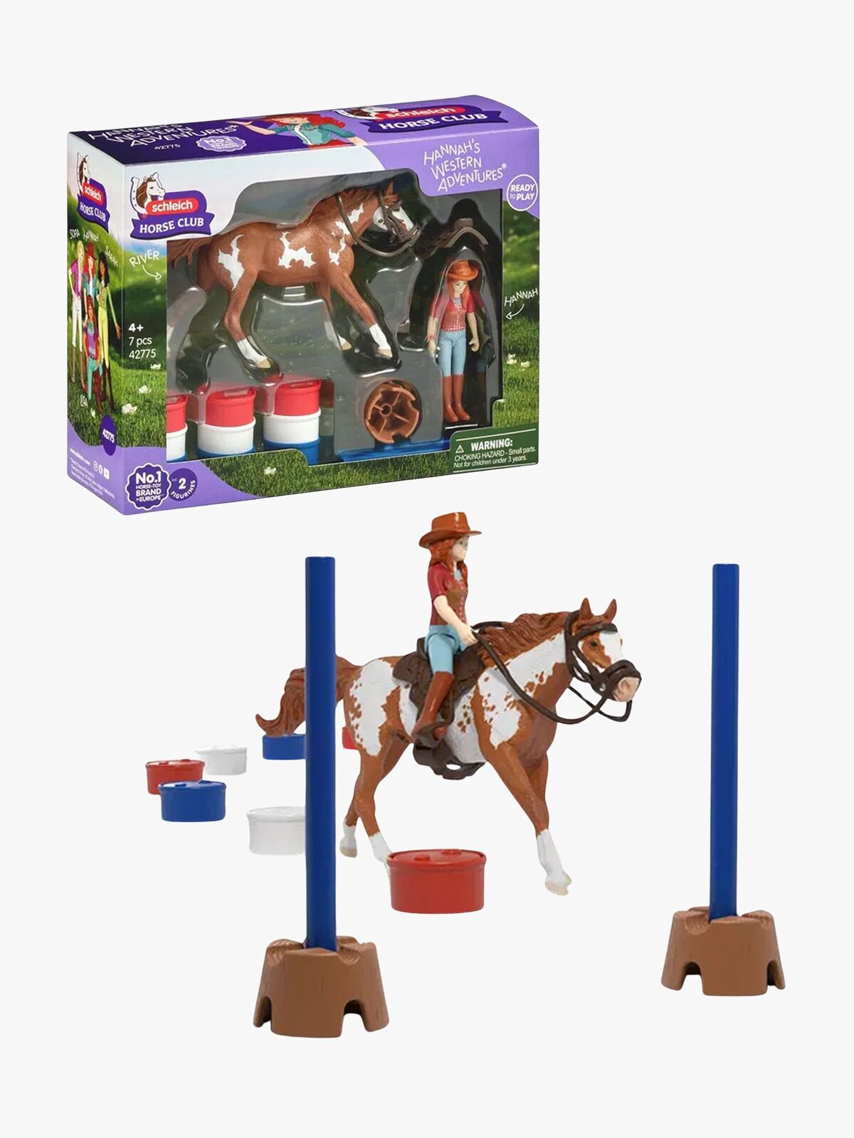 Schleich 42775 Horse Club Hannah's Western Abenteuer Spielset