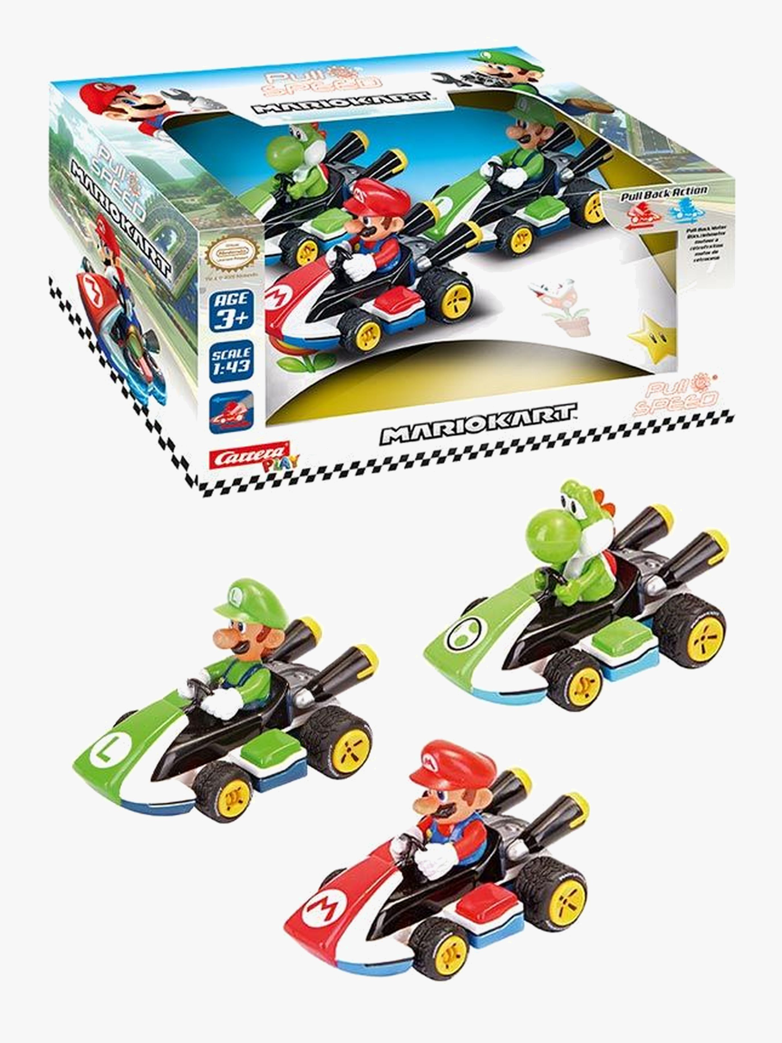 Carrera P& S Mario Kart 8 3er-Pack