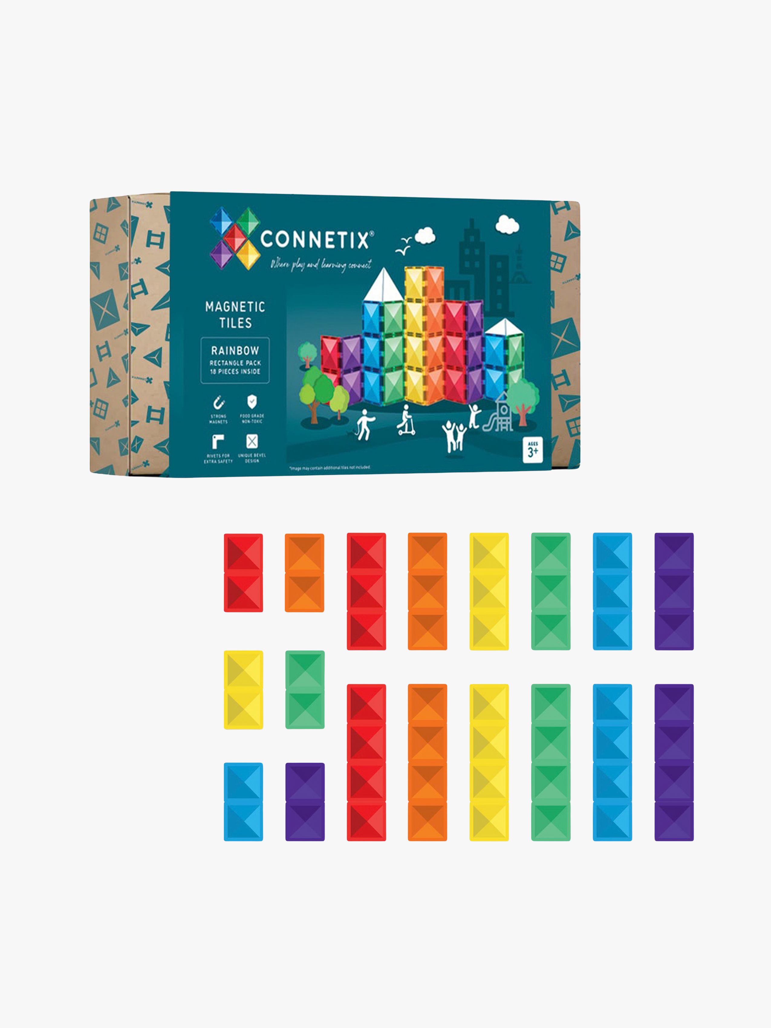 Bau-Set Rainbow Rectangle 18 Teile
