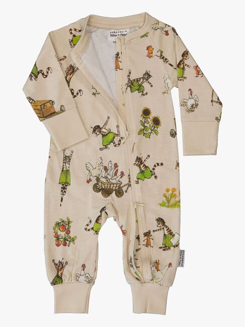 Geggamoja Pyjama Pettersson & Findus, Beige