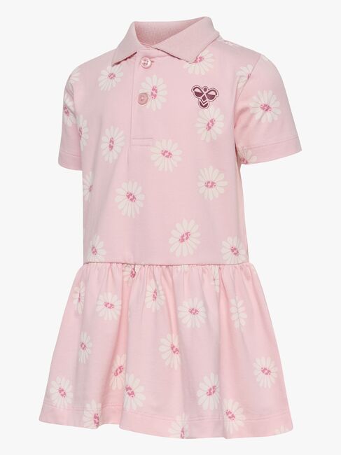 Hummel Polohemd Mini Regular Flower Kleid, Pale Lilac