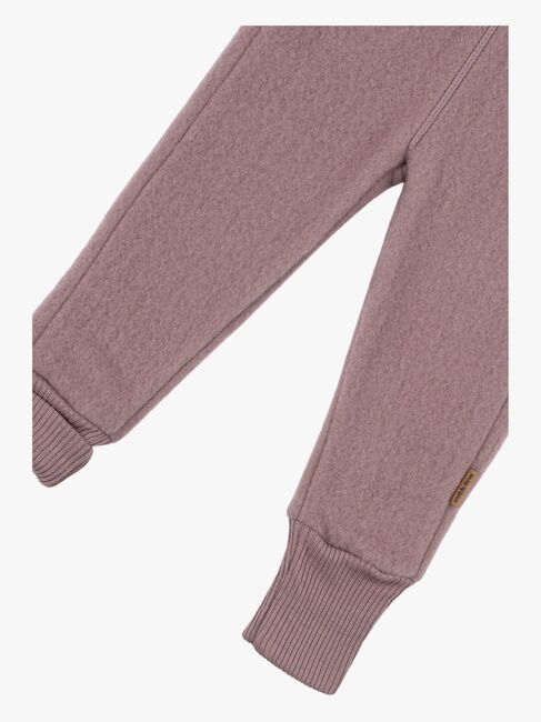 Mikk-Line Wollfilz-Hose Baby, Twilight Mauve