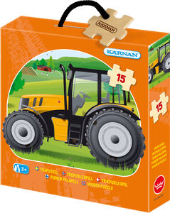 Kärnan Holzpuzzle Traktor 15 Teile