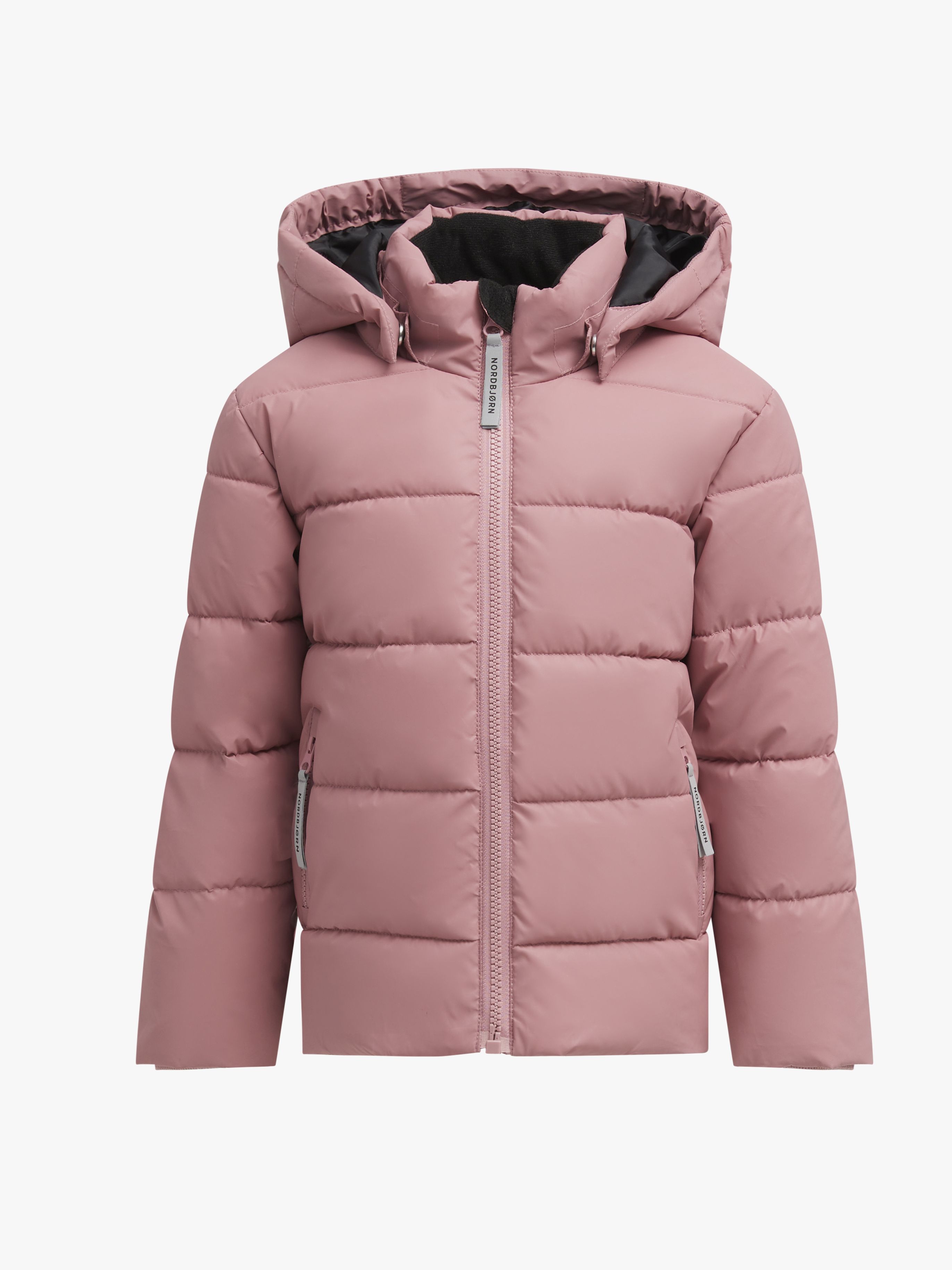Nordbjørn Star Reflektierende Winterjacke, Dusty Pink, 128