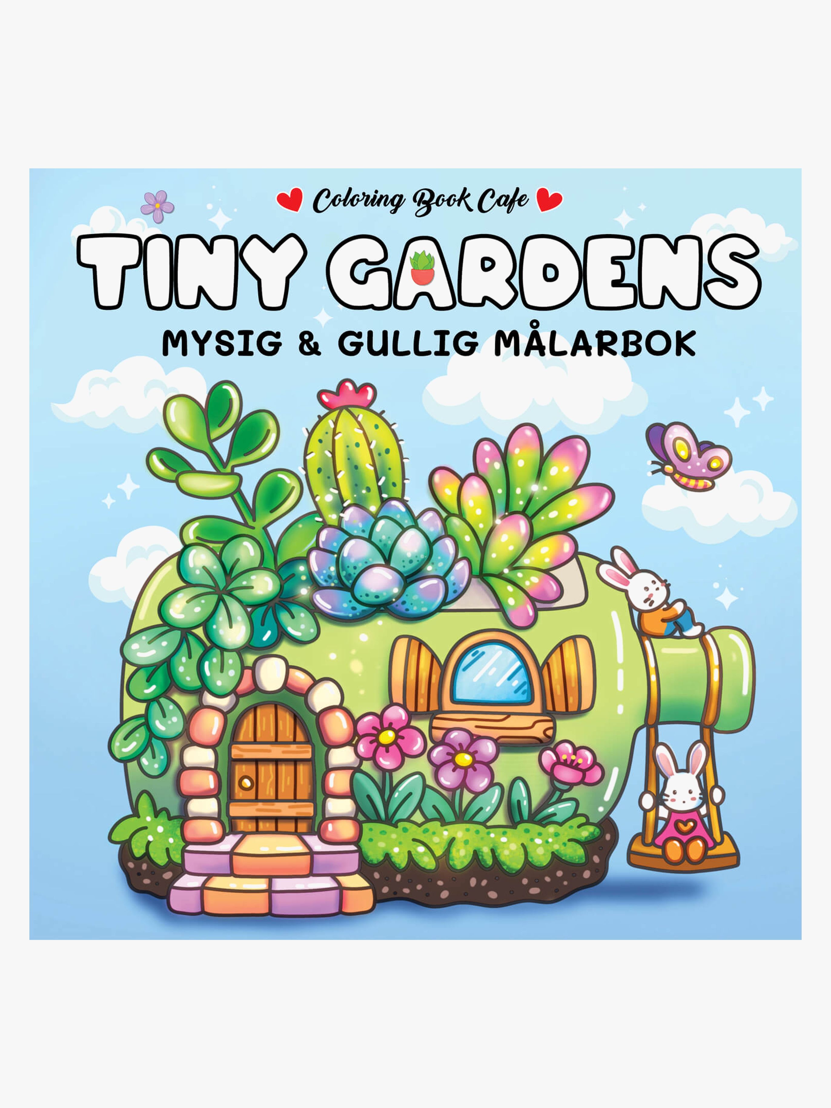 Legind A / S Cozy Tiny Gardens Malbuch