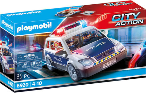 Playmobil 6920 City Action Polizeiauto mit Blaulicht und Sirene