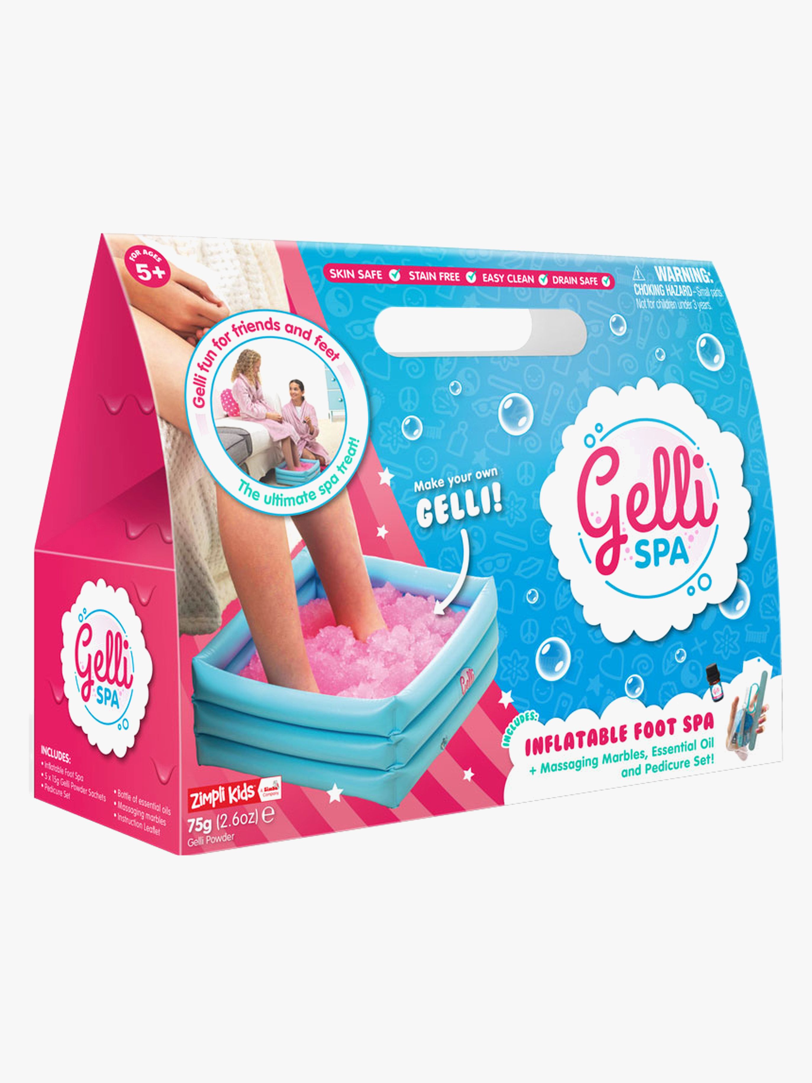 Zimpli Kids Gelli Spa Aufblasbares Fuß-Spa