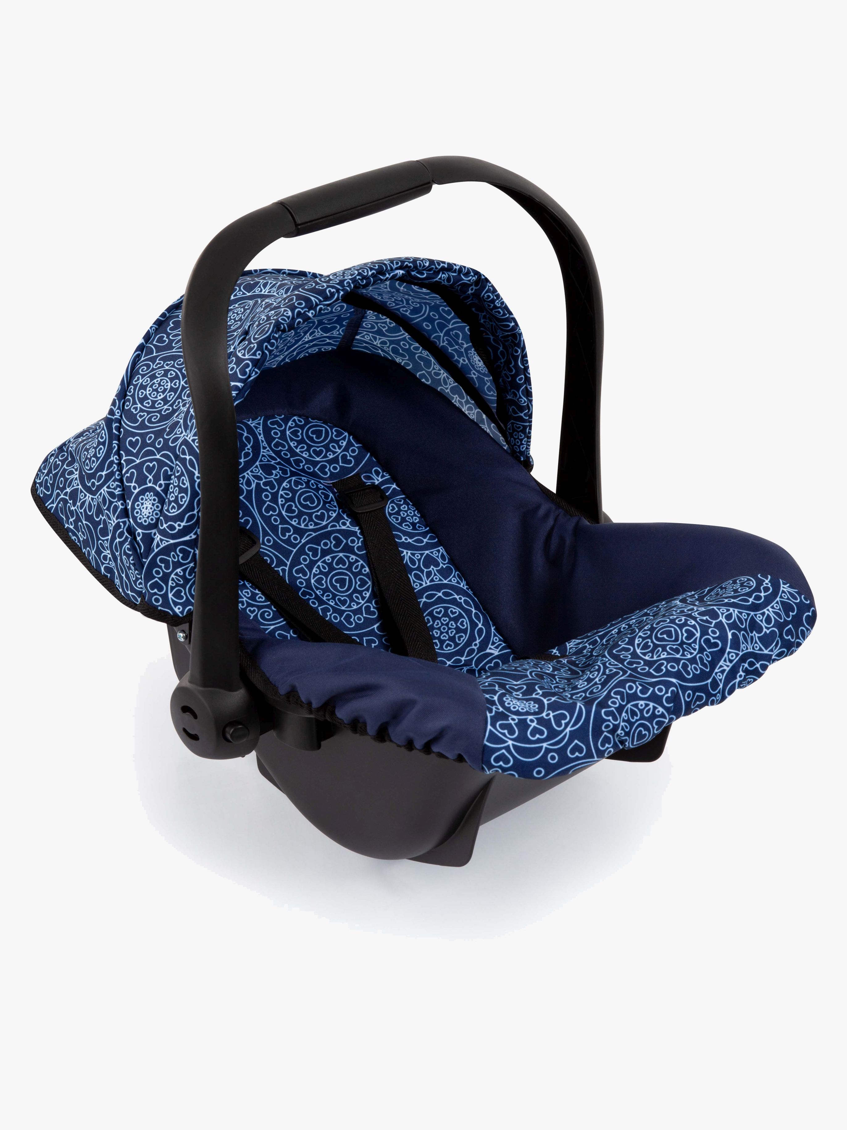 Babyschale mit Verdeck, Blau