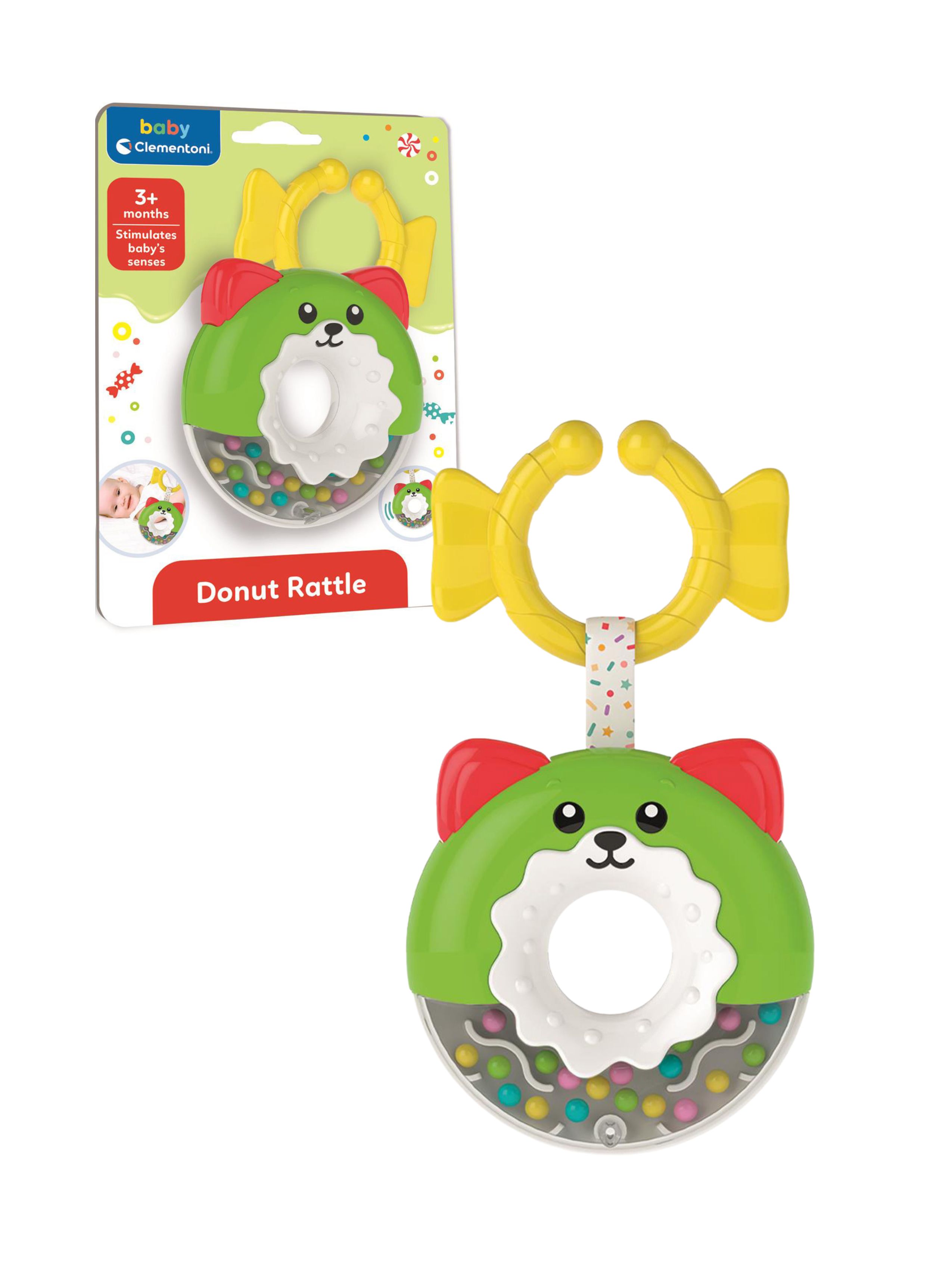 Clementoni Rassel Donut, Babyspielzeug