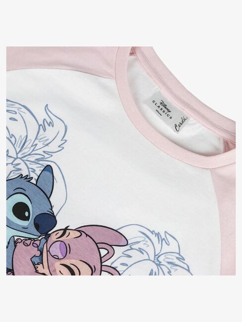 Disney Stitch Pyjama, Rosa