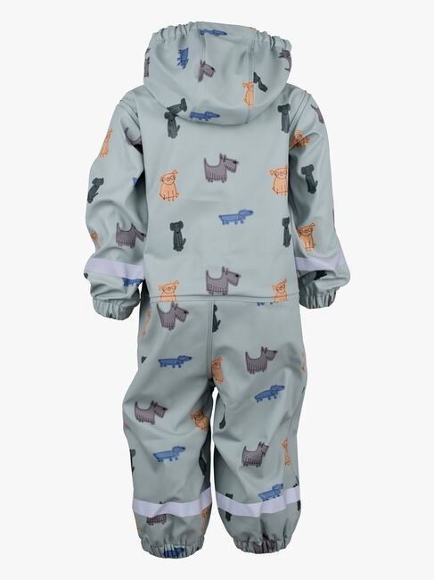 Lindberg Vattholma Regenoverall, Grün/Grau