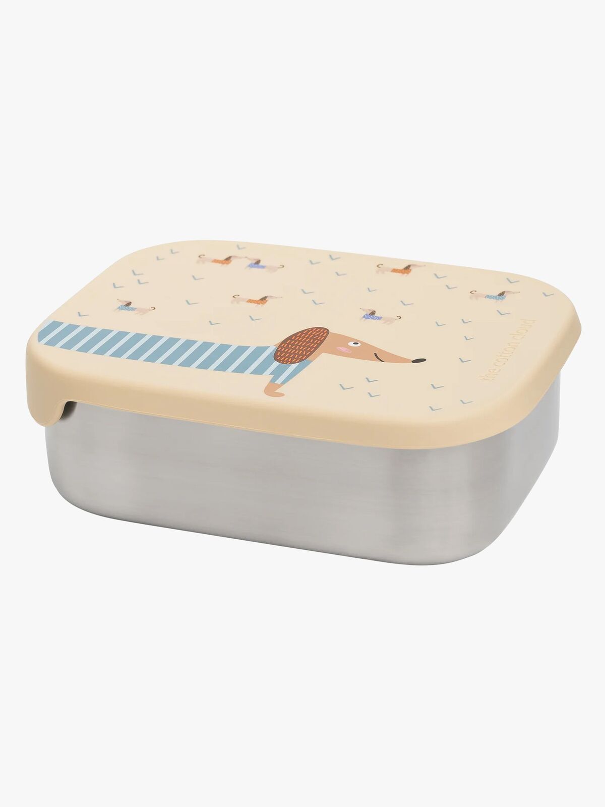 The Cotton Cloud Stainless Steel Brotdose, Teckel