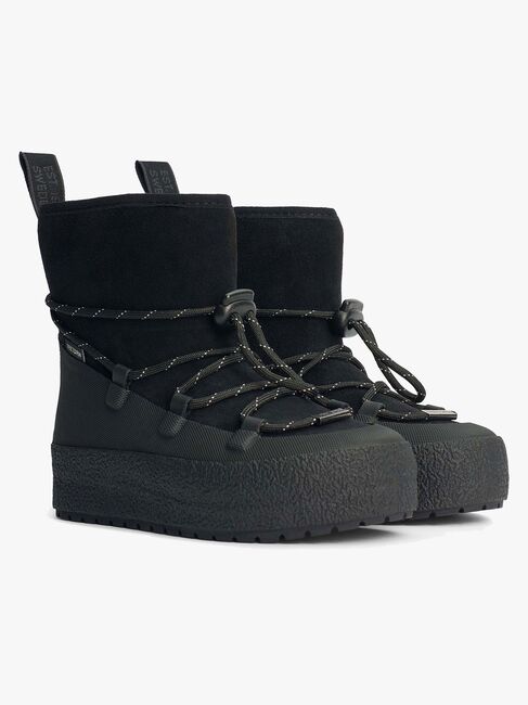 Tretorn Aspa Hybrid Jr Winterstiefel, Jet Black