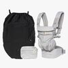 Ergobaby Omni 360 Cool Air Babytrage inkl. Regenüberzug, Grau