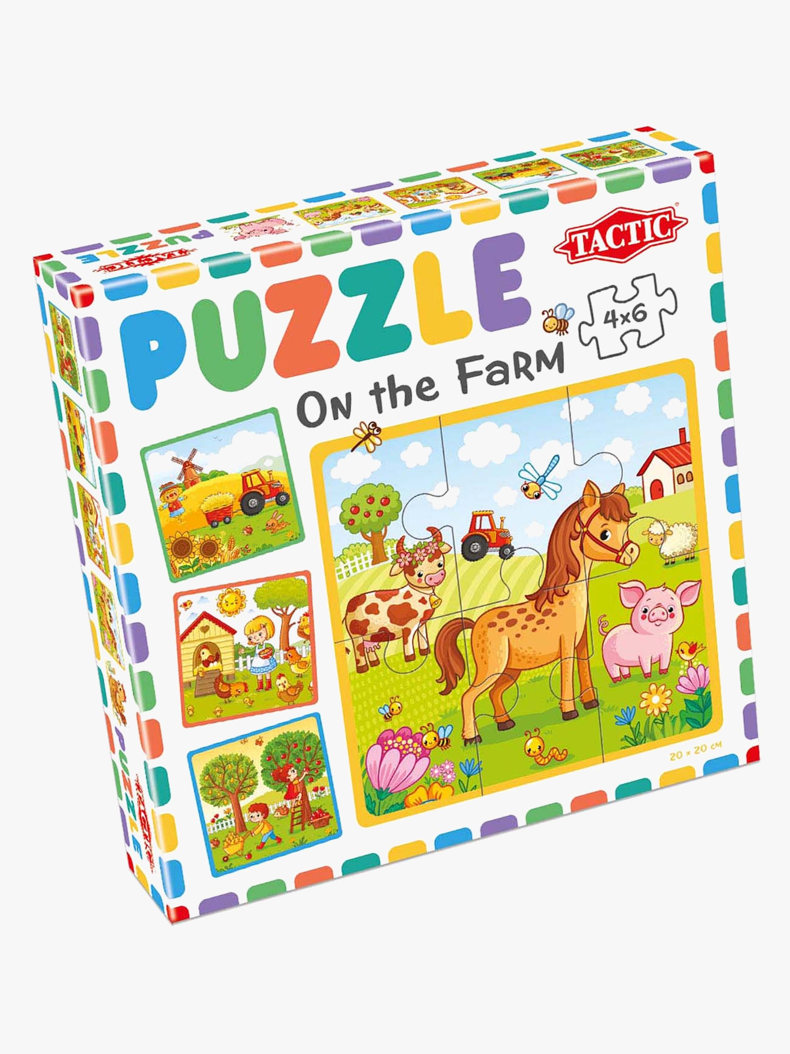 Puzzle Mein Erstes Puzzle – Bauernhof, 4x6 Teile