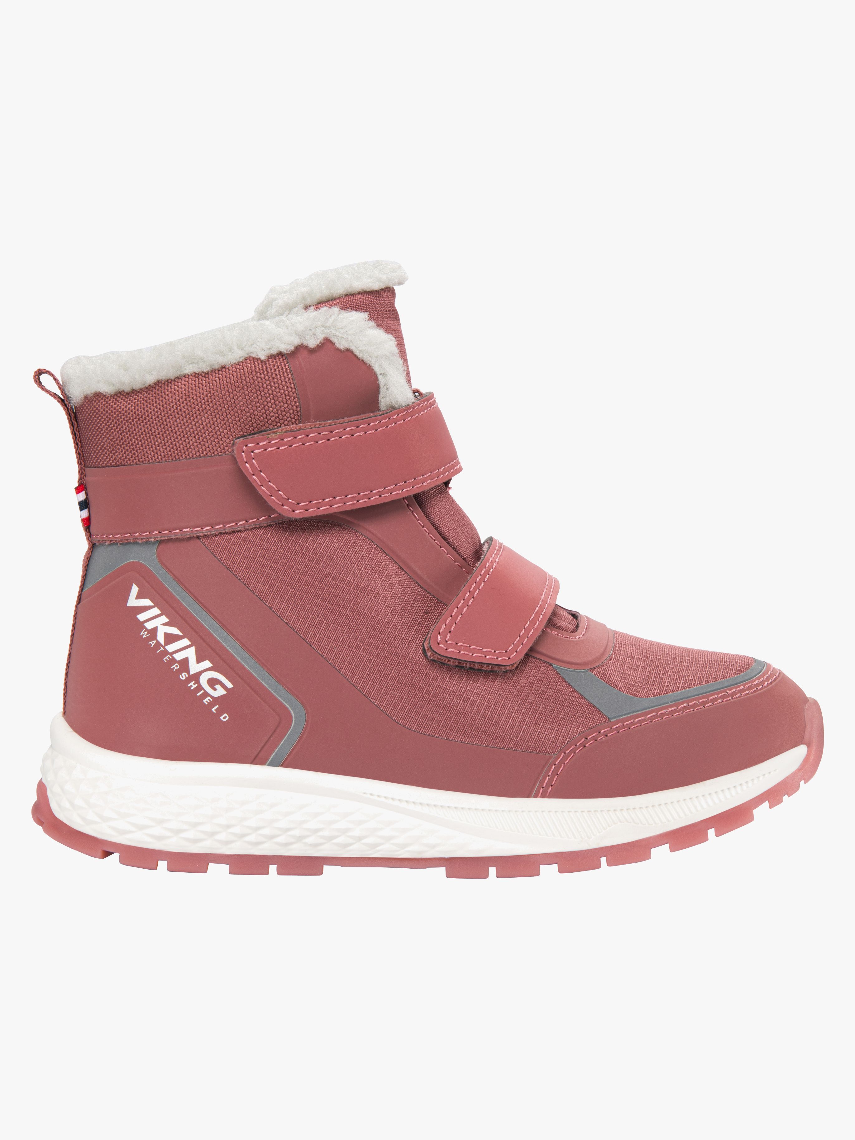 Viking Equip Glow Warm WP 2V Winterstiefel, Rosa, 32