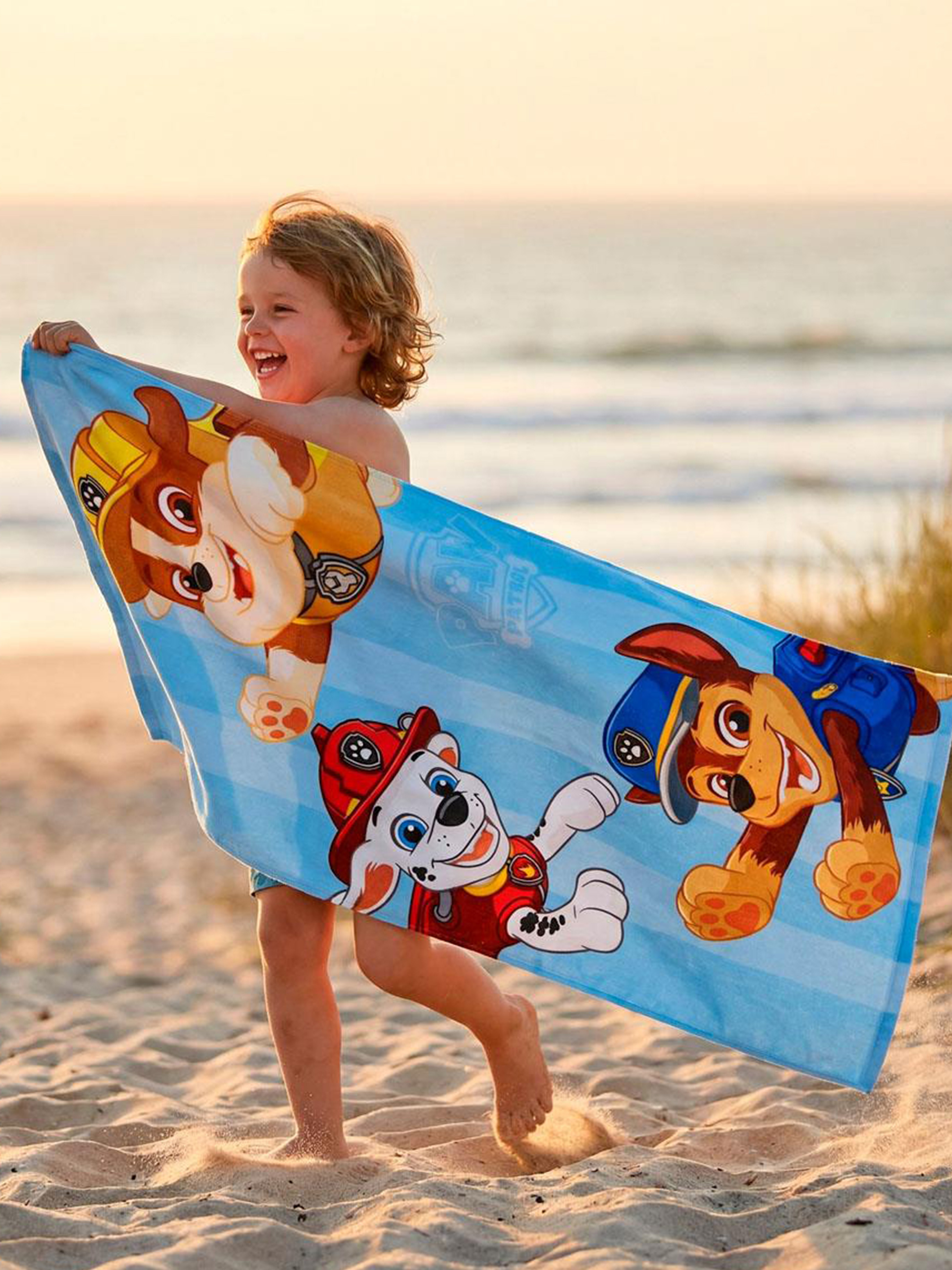 Paw Patrol Strandhandtuch, Hellblau