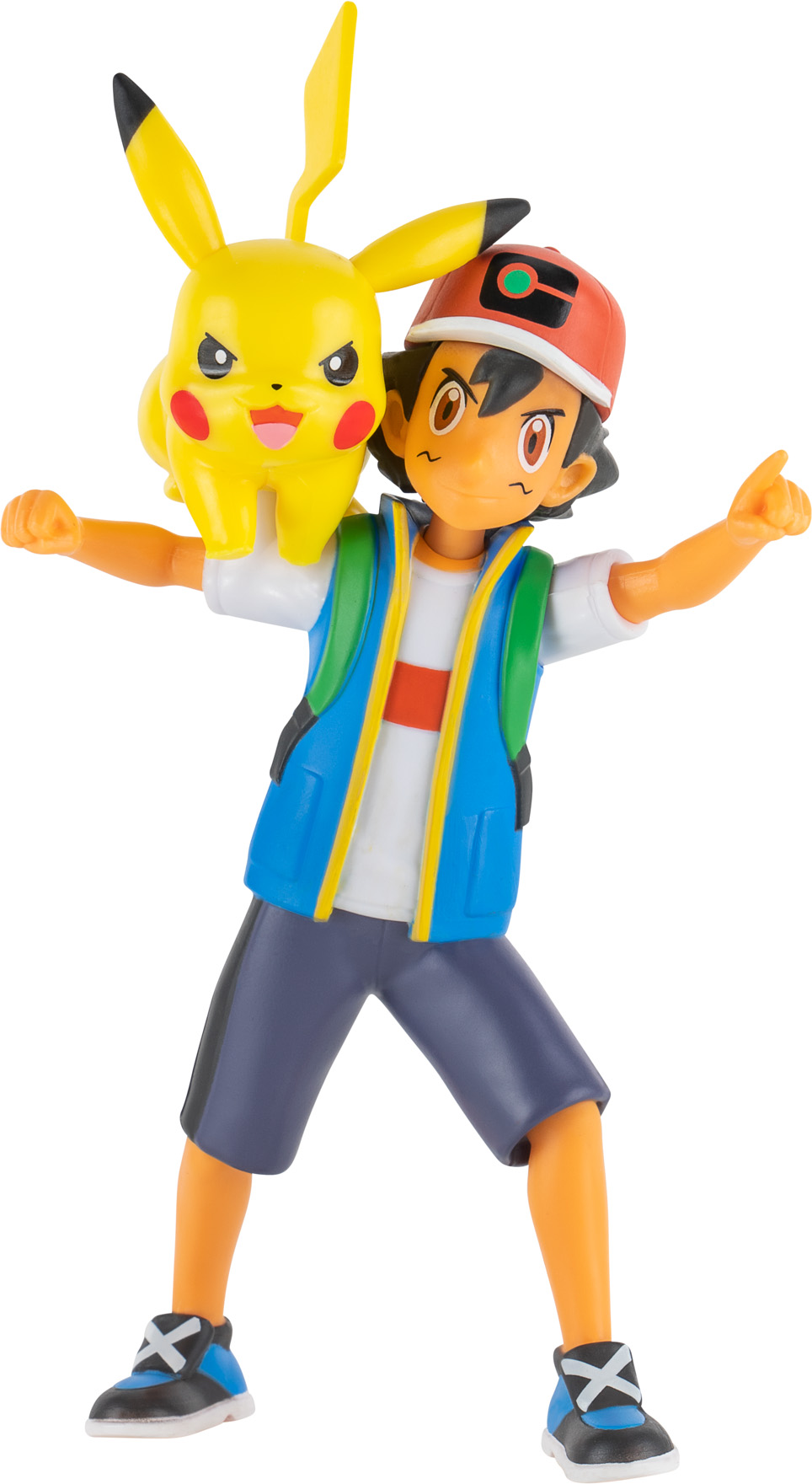Pokémon Battle Feature Ash Und Pikachu Actionfigur