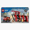 LEGO City 60414 Feuerwehrstation mit Drehleiterfahrzeug
